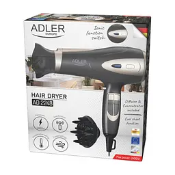 Фен Adler AD 2248 grey (AD2248G) - мініатюра 7