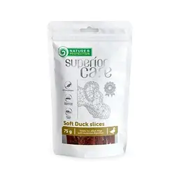 Ласощі для собак Nature's Protection смужки сушеної качки 75 г (SNK46122)