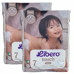 Підгузники Libero Touch 7 (16-26 кг), 40 шт