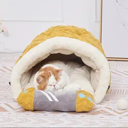 Лежак для котів Aidog напівзакрита 42х37 см - мініатюра 5