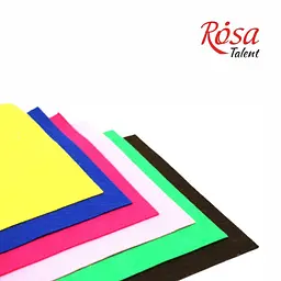 Фетр листковий, поліестер Rosa Talent 21, 5х28 см Рожевий пастельний 180г/м2