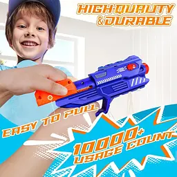 Іграшковий пістолет Nerf Zookao Hover для хлопчиків 6, 7, 8, 9, 10+ років з автоматичним скиданням мішеней - мініатюра 4