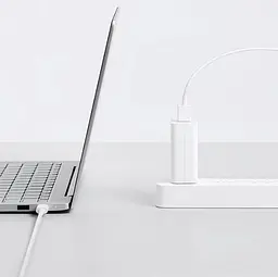 Кабель для швидкого заряджання телефона Xiaomi 120 Вт 6 A зарядний кабель шнур шнур Xiaomi Type C Білий - мініатюра 5