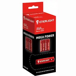 Уцінка. Батарейки Enerlight Mega Power AAА 40 шт. (90030204R)