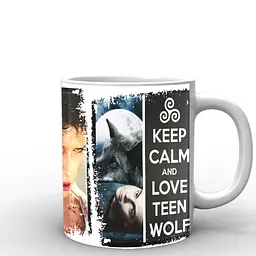 Кухоль GeekLand Вовченя Teen Wolf Вовченя Keep calm TW.02.008.248 330 мл білий - мініатюра 3