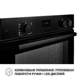 Духова шафа електрична Perfelli Diamond 6D10NS Nero - мініатюра 7