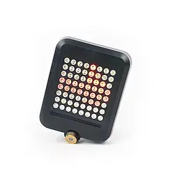Велосипедна фара задня West Biking гіроскопічна з сигналами повороту + лазер 64 Led 80 Lm 1200 mAh 7.1х5.8х3 см (G0001123) - мініатюра 5