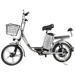 Електровелосипед Green Giant U15 двомісний 600W 48V 15Ah + PASS-система сірий