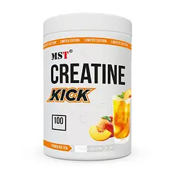 Комплексний креатин MST Creatine Kick, 1 кг 7 форм креатину - Персиковий чай