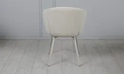 Стілець Prestol Юнік метал сидіння тканина 570x570x810 бежевий