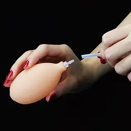 Фалоімітатор - Soft Ejaculation Cock With Ball 8" - мініатюра 2