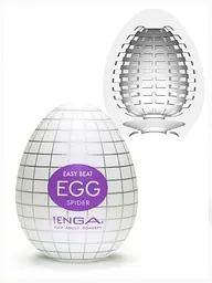 Мастурбатор яйце Tenga EGG Babydoll Універсальний.. Фіолетовий EGG-003 - мініатюра 3