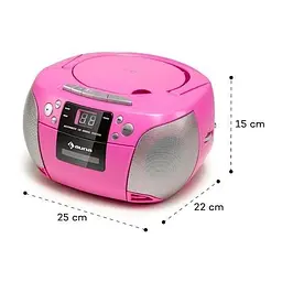 Музичний бумбокс Auna Harper CD Boombox (10035463) - мініатюра 7