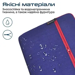Чохол для ноутбука Promate 13 (portfolio-s.blue) - мініатюра 3