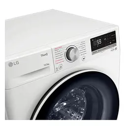 Пральна машина LG фронтальна, 10,5кг, 1400, A+++, 57см, дисплей, пара, інвертор, білий (F4V5RS0WW) - мініатюра 9