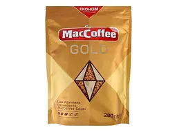 Кава розчинна MаcCoffeе 280г Gold д/п