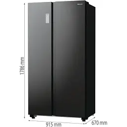Холодильник Hisense RS711N4AFE (HZF5508UEB) (6910607) - мініатюра 6