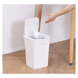 Контейнер для сміття Xiaomi Ninestars Waterproof Induction Trash White (DZT-10-11S) - мініатюра 5