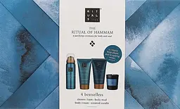 Набір The Ritual Of Hammam (sh/foam/50ml + b/cr/70ml + b/scrub/70g + candle/25g) - мініатюра 1