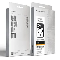 Чохол ArmorStandart Y17 MagCase для Apple iPhone 14 Pro Black - мініатюра 3