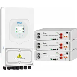 Система зберігання енергії Deye SUN-6K-SG05LP1-EU 6kW + 3 АКБ SE-G5.1 Pro-B 15.3 kWh (51.2V/100Ah/5120Wh) [159312]
