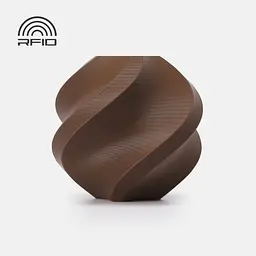 Пластик для 3D друку Bambu Lab PLA Basic Коричневий (Cocoa Brown, 10802), філамент 1.75 мм, 1 кг, з котушкою