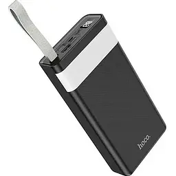 Портативна батарея Hoco J73 Powerful LED 30000 mAh Black - мініатюра 3