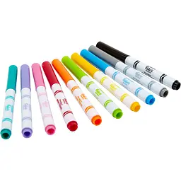 Набір фломастерів Crayola для малювання на тканині 10 шт. (58-8633) - мініатюра 2