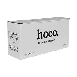 Батарейки лужні Hoco Alkaline AAA (LR03) 12 шт - мініатюра 10
