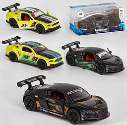 Машинка Автопром MG - 70519 Авто Експерт, 2 види, по 2 кольори, 1:36, світло, звук, інерція, в коробці