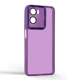 Защитный чехол для Motorola G05/E15, Shade, фиолетовый, TPU+PC, матовый, защита всего корпуса, панель-накладка, противоударный, с высокими бортами, амортизирует удары при падениях, ArmorStandart (ARM87419) - мініатюра 2