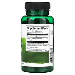 Мака Maca Full Spectrum 500 mg 100 капсул Swanson vit0005408 - мініатюра 2