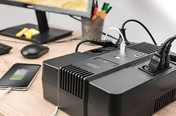 Джерело безперебійного живлення Assmann UPS ALL-IN-ONE 800VA 480W DN-170111 Black - мініатюра 2