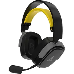 Ігрові навушники Ajazz AHM09 MAX Black/Gray/Yellow (AHM09-MAX-BGY) [161111] - мініатюра 2