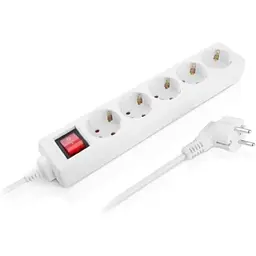 Фільтр живлення REAL-EL RS-Protect M 5м White (EL122300029)