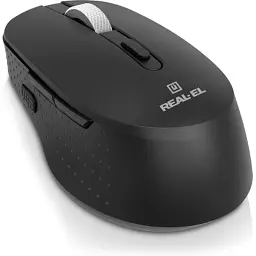 Мишка REAL-EL RM-380W Wireless Black (EL123200057) - мініатюра 3
