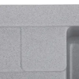 Кухонна мийка Zerix ZS-6550S-09 gray ZX4543, Сірий - мініатюра 2