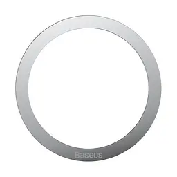 Пластина для MagSafe Baseus Halo Series Magnetic Metal Ring (2pcs/pack) Сріблястий PCCH000012