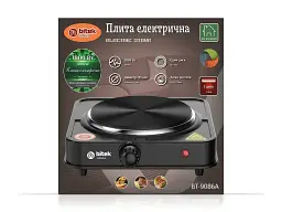 Електрична плита BITEK BT-9086A на 1 диск 155 мм, 1000 Вт - мініатюра 3