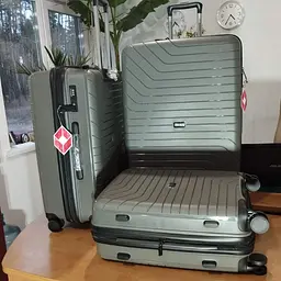 Валіза велика Swissbrand Eden (L) Polypropylene Charcoal (SWB_LHEDE174L) - мініатюра 4