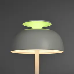 LED лампа настiльна Videx VL-TF23W 8.5W 4000K з акумулятором та RGB біла (VL-TF23W) - мініатюра 9