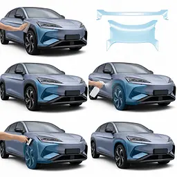 Антигравійна захисна бронеплівка за лекалами для BYD Sealion 07 I 2024- повний кузов - мініатюра 3