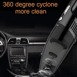 Автопилосос XO XO / Сухе і Вологе прибирання / 120W / кабель 4,5 м / циклон фільтр / (CZ001A) - мініатюра 4