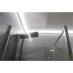 Душова кабіна Dusel A-516 100x100x190 прозоре, Хром, Універсальна, прозорий, хром, 100x100 - мініатюра 10