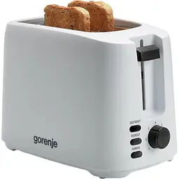 Тостер Gorenje T 700 XG на 2 тости білий (742318) - мініатюра 5