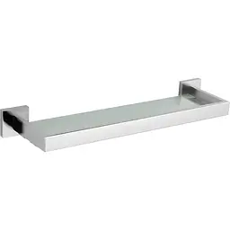 Полиця скляна VBI Jupiter nickel VBI-040609NI, Никель