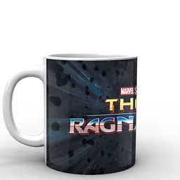 Кухоль GeekLand Тор Thor Main logo Ragnarok TH.02.036 330 мл білий - мініатюра 2