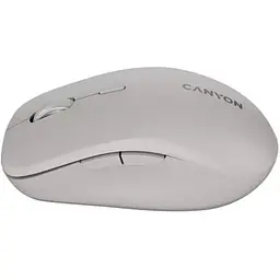 Комп'ютерна мишка Canyon MW-12 Wireless/Bluetooth Grey (CNS-CMSW12DG) - мініатюра 4