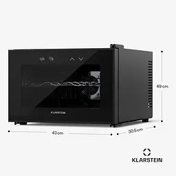 Винний холодильник Klarstein Shiraz 8 Uno (10045295) - мініатюра 2
