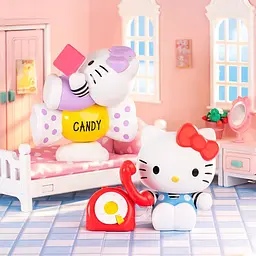 Механічна іграшка-сюрприз Pop Top Hello Kitty Милий сигнал (24MDL-002) - мініатюра 7